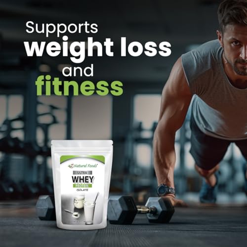 Z Natural Foods Whey Protein Powder Isolate, Unsweetened Protein Powder Enriched Z Natural FoodsBuy Supplements Australia