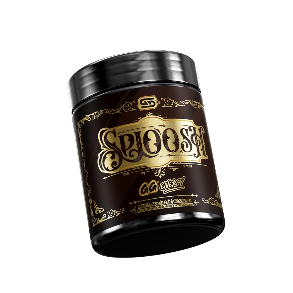 Gamer Supps GG Energy - Sploosh by CottontailVA (100 Servings) - Keto Friendly Gaming Energy and Nootropic Blend, Sugar Free + Organic Caffeine + Vitamins + Immune Support, Powder Drink Gamer SuppsBuy Supplements Australia