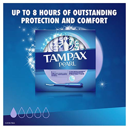 Tampax Pearl Plastic Tampons, Light Absorbency, Unscented, 36 Count (Pack of 2) (72 Total Count) Procter & GambleBuy Supplements Australia