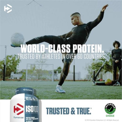 Dymatize ISO100 Hydrolyzed Protein Powder, 100% Whey Isolate Protein, 25g of Protein DymatizeBuy Supplements Australia