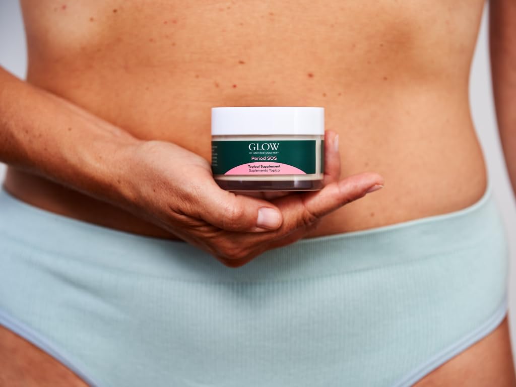 Glow Botanica | Period SOS - Real Wild Yam Cream for PMS Symptom Relief - Topical Supplement Glow BotanicaBuy Supplements Australia