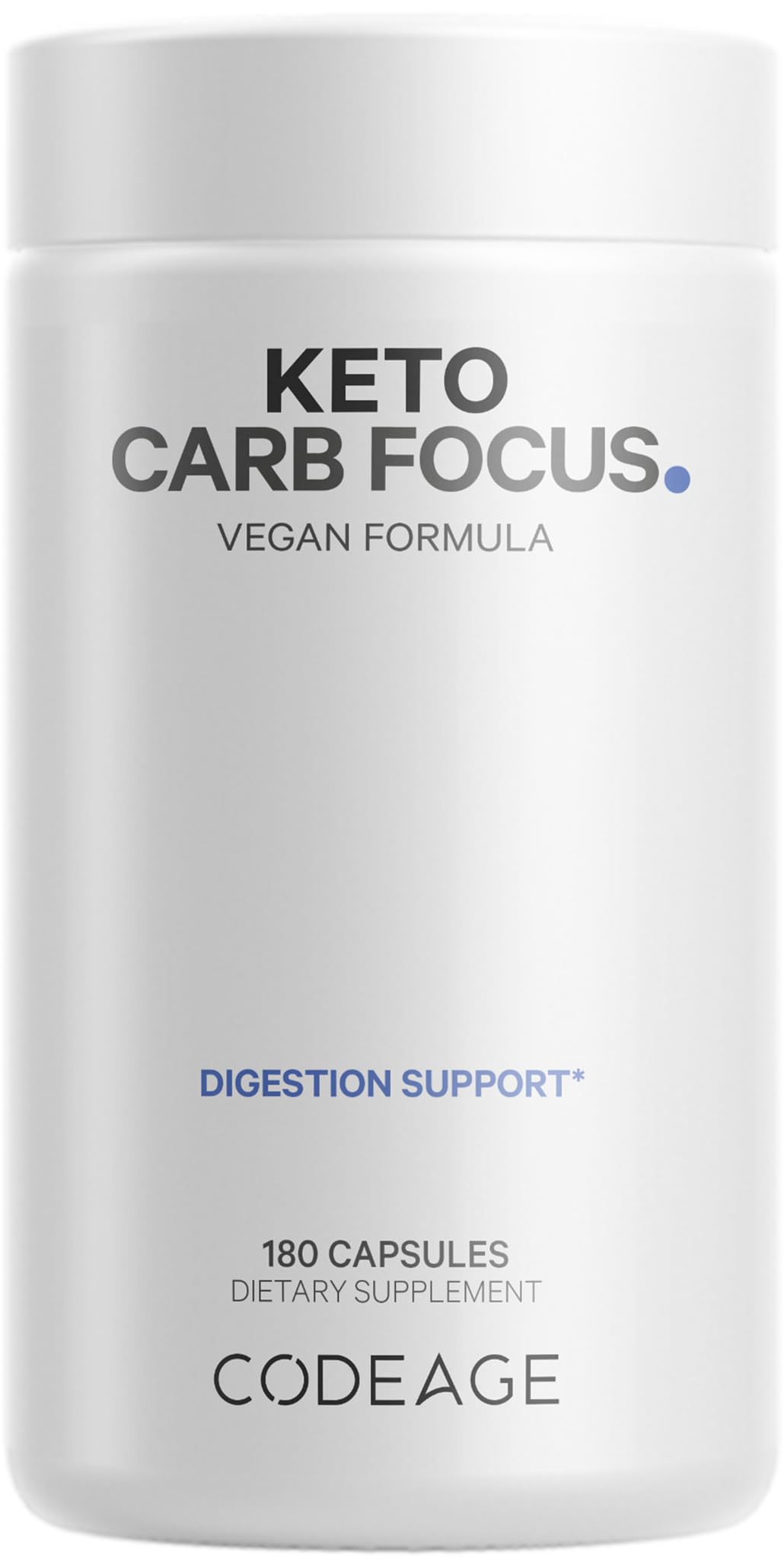 Codeage Keto Carb, White Kidney Bean, Green Tea & Cinnamon Bark Supplement, Triple Action Keto Cheat Vegan Pills, Ketogenic, Low Carb Diet Sugar, 3 Months Supply, Non-GMO, Gluten-Free, 180 Capsules CodeageBuy Supplements Australia