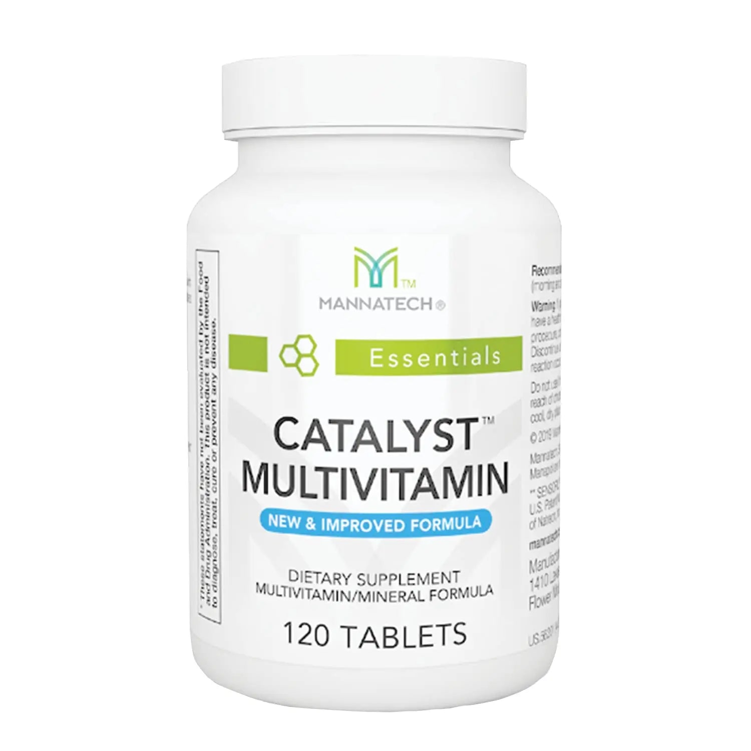 Mannatech Catalyst Multivitamin 120 Tablets, Maximize Your Multivitamin. Provides Antioxidants Vitamin A, Vitamin C, and Vitamin E Mannatech