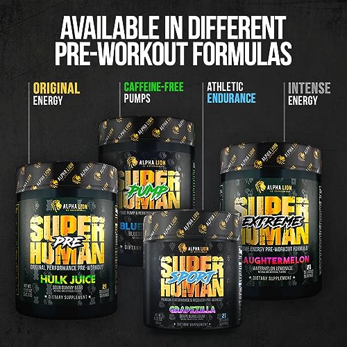 ALPHA LION Superhuman Burn 2-in-1 Metabolism Booster Pre Workout ALPHA LIONBuy Supplements Australia