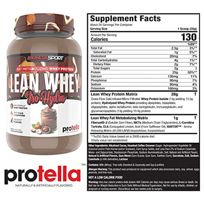 Musclesport Lean Whey Revolution™ Protein Powder - Whey Protein Isolate - Low Calorie MusclesportBuy Supplements Australia