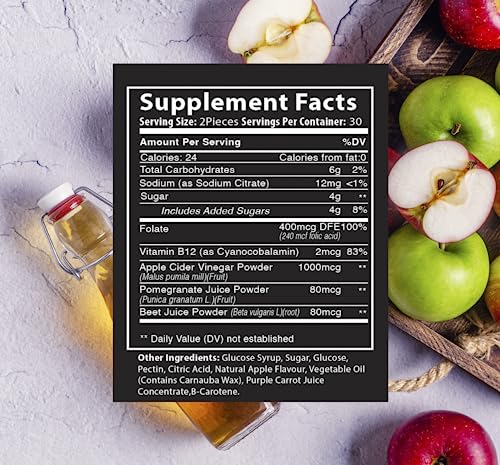Doc Thackery Apple Cider Vinegar Gummies 1000mg Plus Per Serving, from The Mother Doc ThackeryBuy Supplements Australia
