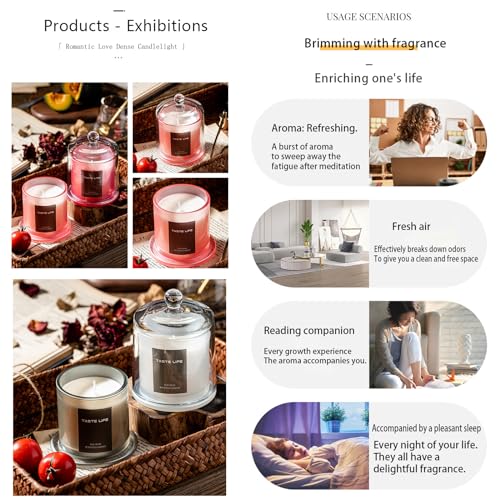 Miracle TQ Aromatherapy Candle Plant Soy Wax 150g Home Gift Accompanying Gift SPA Bath Yoga Miracle TQBuy Supplements Australia