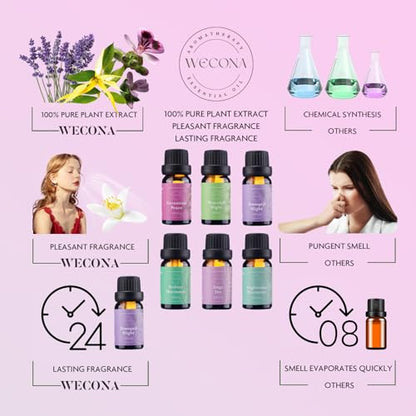 WECONA Essential Oils for Diffusers For Home - Dreamland Slumber Aromatherapy Oils Set WECONABuy Supplements Australia