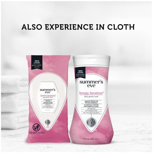 Summer's Eve Cleansing Wash, Simply Sensitive, 9 Fl Oz (Pack of 3) Summer's EveBuy Supplements Australia