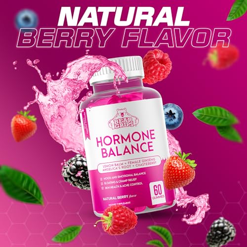 Hormone Balance for Women - PMS Relief Gummies and Bloating Relief for Women Bear GripsBuy Supplements Australia
