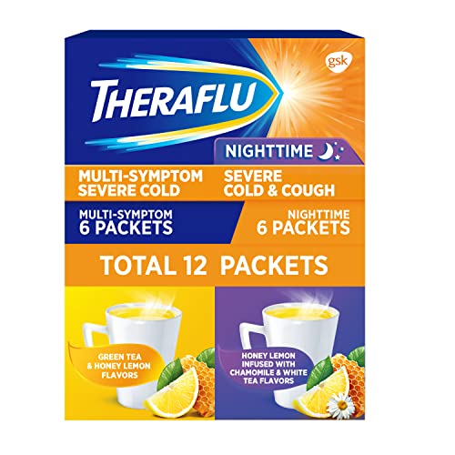 Theraflu Combo Daytime and Nighttime Severe Cold Relief Powder, Honey TherafluBuy Supplements Australia
