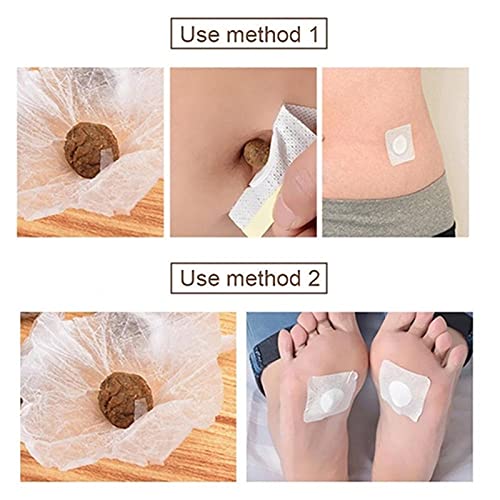 Wormwood Belly Patch,30Pcs Mugwort Abdomen Navel Patch and 30Pcs Moxibustion Patch BEANGGBuy Supplements Australia