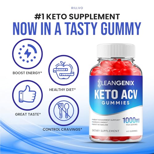 (2 Pack) LeanGenix Keto ACV Gummies - Official - Keto Lean Genix ACV Advanced Formula RillvoBuy Supplements Australia