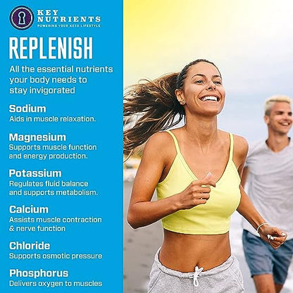 KEY NUTRIENTS Multivitamin Electrolytes Powder No Sugar - Tempting Blue Raspberry KEY NUTRIENTSBuy Supplements Australia