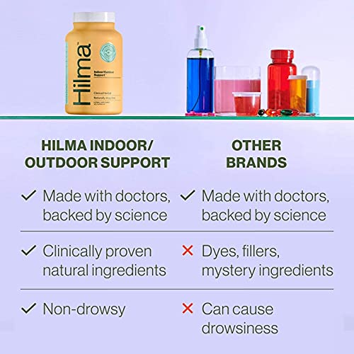 Hilma Natural Sinus Support - All Day Allergy Relief from Pollen and Dust with Butterbur HilmaBuy Supplements Australia