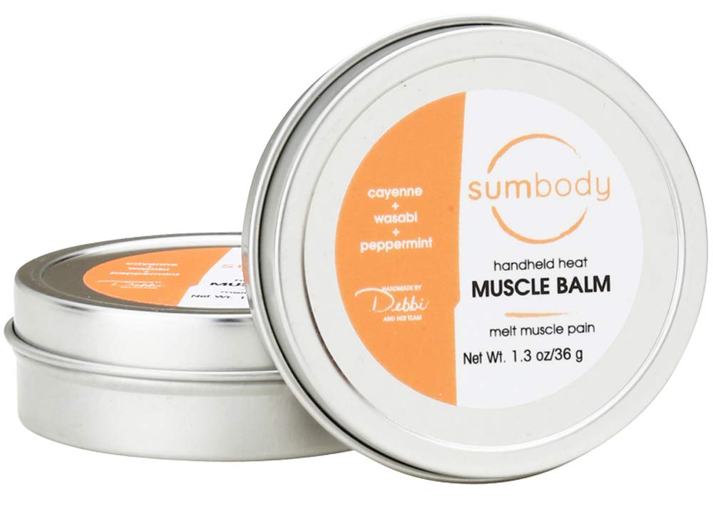 Sumbody Sore Muscles Heat Muscle Balm - Warming & Cooling Muscle Rub for Men and Women, Relaxer Menthol Balm for Body & Joint, Soothing Sore Feet Relief Travel Size, Shoulder Reliever Rub, Made in USA SumbodyBuy Supplements Australia