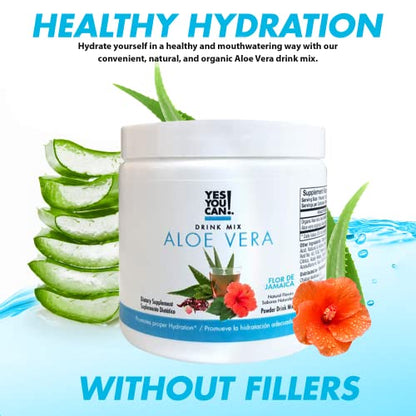 Yes You Can! Organic Aloe Vera Drink Mix - Super Greens Powder - Energy Drink Powder Yes You Can!Buy Supplements Australia