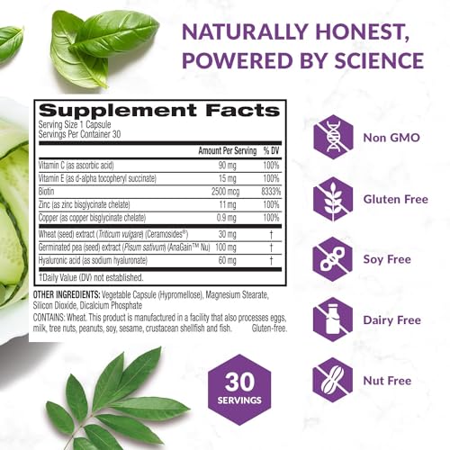 BioTrust Timeless Beauty Ceramide Booster – Hair & Skin Restoring Phytoceramides BioTrustBuy Supplements Australia