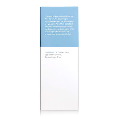 Hyaluronic Acid Serum for Skin 100% Pure-Anti-Aging Serum - Intense Hydration Cosmedica SkincareBuy Supplements Australia