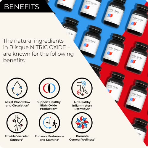 Blisque – Natural Nitric Oxide Booster Supplement for Blood Flow Support and Circulation BlisqueBuy Supplements Australia