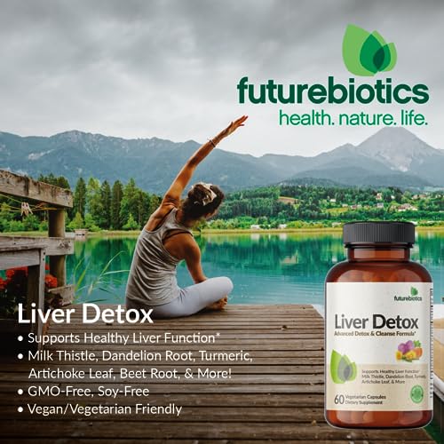 Futurebiotics Liver Detox Advanced Detox & Cleanse Formula Supports Healthy Liver Function FuturebioticsBuy Supplements Australia