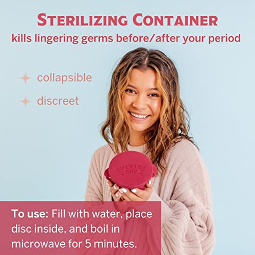 Pixie Menstrual Disc Kit - Best Period Disc Starter Kit - 2 Discs, 20 Wipes, Wash, Lube, Public Restroom Pixie CupBuy Supplements Australia