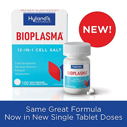 Hyland's Naturals Bioplasma Cell Salts Tablets, Natural Homeopathic Combination Hyland'sBuy Supplements Australia