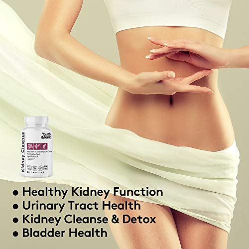 Youth & Tonic Kidney Cleanse Detox for Residual Metabolic Waste & Excess Body Water for Urinary Tract Youth & TonicBuy Supplements Australia