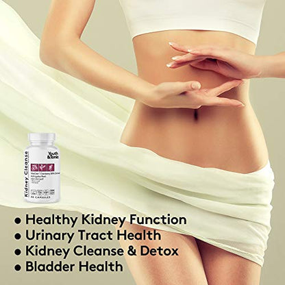 Youth & Tonic Kidney Cleanse Detox for Residual Metabolic Waste & Excess Body Water for Urinary Tract Youth & TonicBuy Supplements Australia