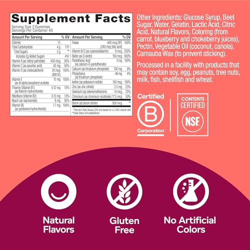 OLLY Women's Multivitamin Gummy, Overall Health and Immune Support OLLYBuy Supplements Australia