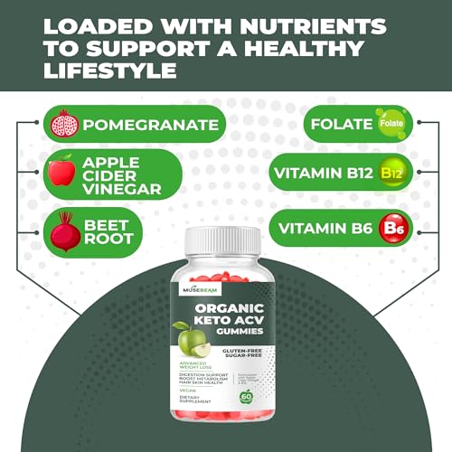 Keto ACV Gummy for Advanced Weight Loss - Gluten Sugar Free Rapid Belly Fat Burner MuseBeamBuy Supplements Australia