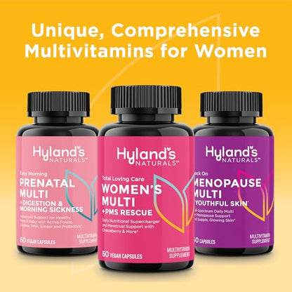Hyland's Naturals Total Loving Care Multivitamin for Women + PMS Rescue - 60 Vegan Hyland'sBuy Supplements Australia