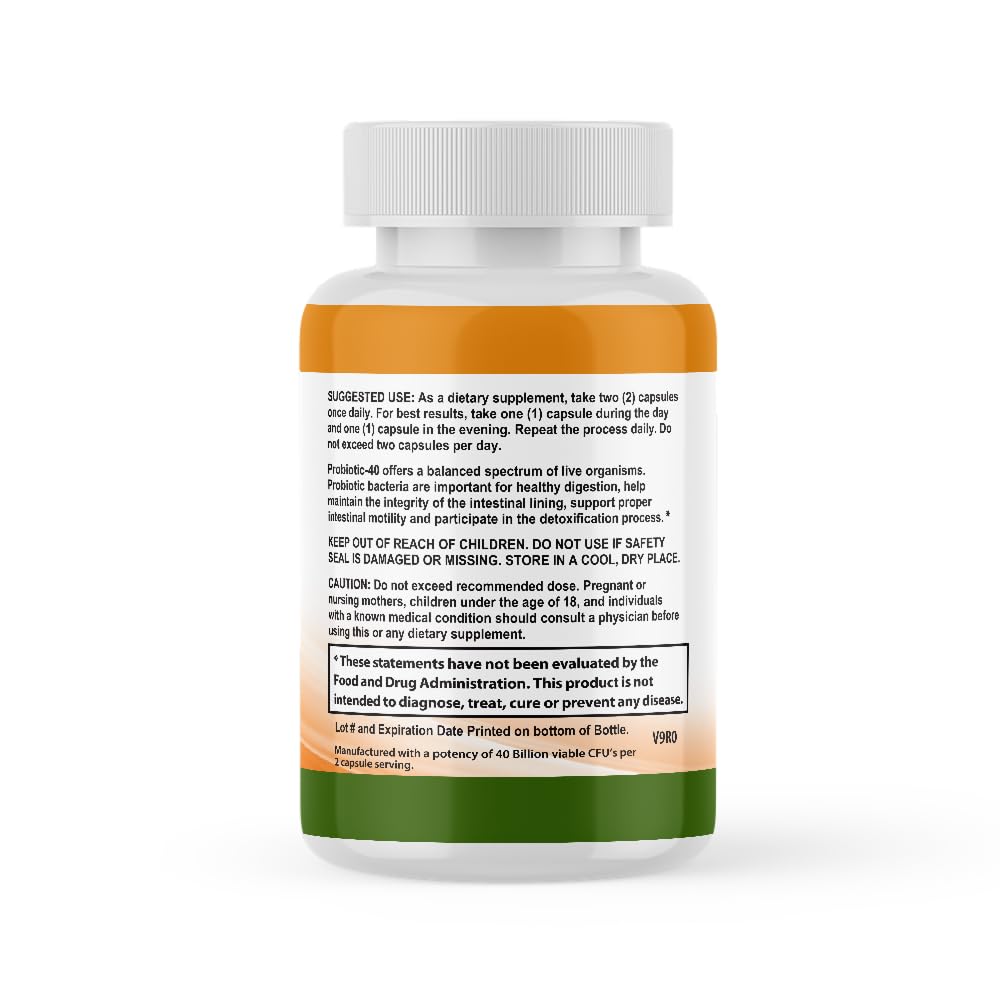 CALMING BLENDS Probiotic, 40 Billion CFU, Bi-Pass Delivery System for Maximum Effectiveness, Shelf Stable, 60 Vegetable Capsules CALMING BLENDSBuy Supplements Australia