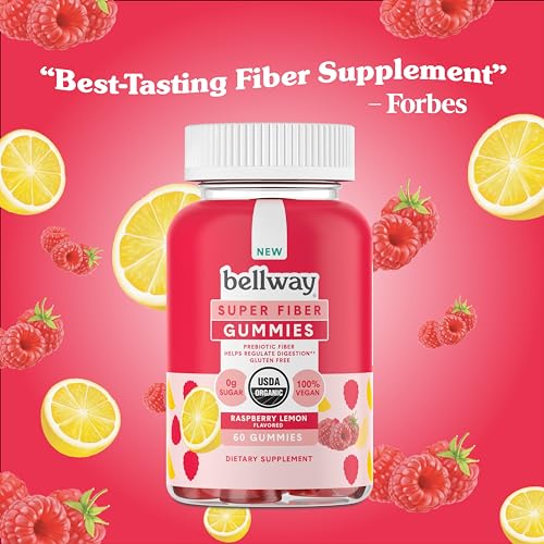 Bellway Super Fiber Gummies for Adults - Sugar Free Organic Fiber Supplement BellwayBuy Supplements Australia