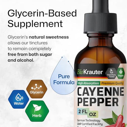 MAUWE HERBS Cayenne Pepper Supplement - Organic Cayenne Pepper Tincture MAUWE HERBSBuy Supplements Australia