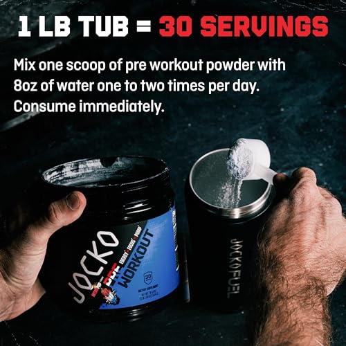 JOCKO FUEL Ultimate Pre Workout Powder - Pre-Workout Energy Powder Drink for Men JOCKO FUELBuy Supplements Australia