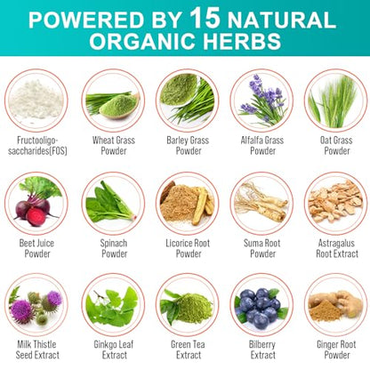 Probiotics for Women & Men - 300 Billion CFU & 24 Strains Probiotic with 15 Organic Herbs CfufulBuy Supplements Australia