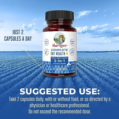 MaryRuth's 3-in-1 Probiotics for Complete Gut Health | Gut Health Supplement for Women MaryRuth OrganicsBuy Supplements Australia