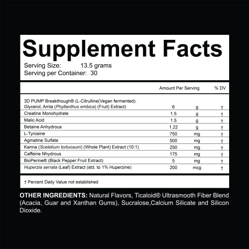 Hyfuel Nutrition Zeus Pump Pre Workout - Pump Focus Energy Power - 3D Pump Breakthrough Hyfuel NutritionBuy Supplements Australia
