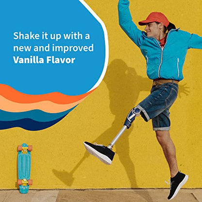 Garden of Life Organic Vegan Vanilla Protein Powder 22g Complete Plant Based Raw Protein Garden of LifeBuy Supplements Australia