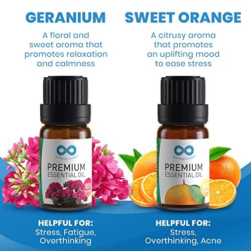 Everlasting Comfort Pure Essential Oils Set - Natural Aromatherapy Essential Oils for Diffuser Everlasting ComfortBuy Supplements Australia