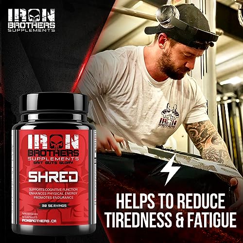 Shred for Men & Women | Strong Appetite Suppressant for Weight Loss Management Iron Brothers SupplementsBuy Supplements Australia