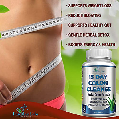 YUMMYVITE 15 Day Colon Cleanse and Detox, Herbal Detox Formula, Supports Weight YUMMYVITEBuy Supplements Australia