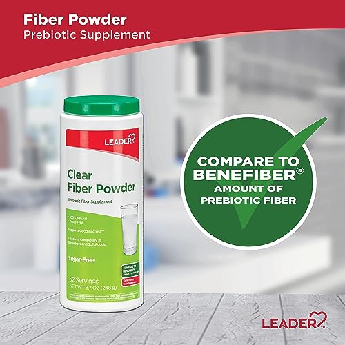 Leader Prebiotic Fiber Supplement Powder for Digestive Health, 100% Natural Daily Fiber LeaderBuy Supplements Australia