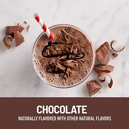SlimFast Protein Shake, Chocolate- 20g Protein, Meal Replacement Shake