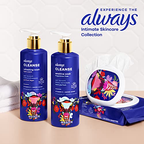 Always Cleanse Feminine Intimate Wash For Women, Ph Balanced For Sensitive Skin, Fragrance-Free AlwaysBuy Supplements Australia