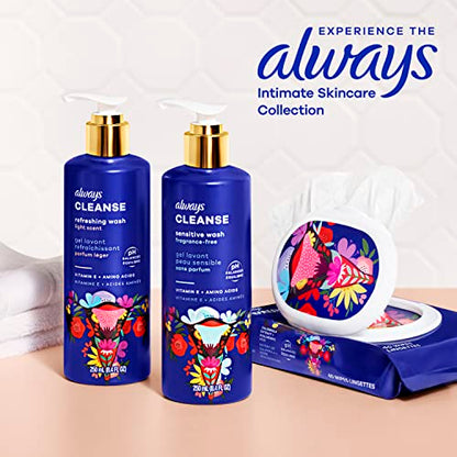 Always Cleanse Feminine Intimate Wash For Women, Ph Balanced For Sensitive Skin, Fragrance-Free AlwaysBuy Supplements Australia
