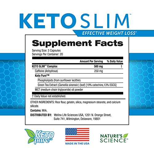 Nature's Science Keto Slim, 60ct Nature's ScienceBuy Supplements Australia